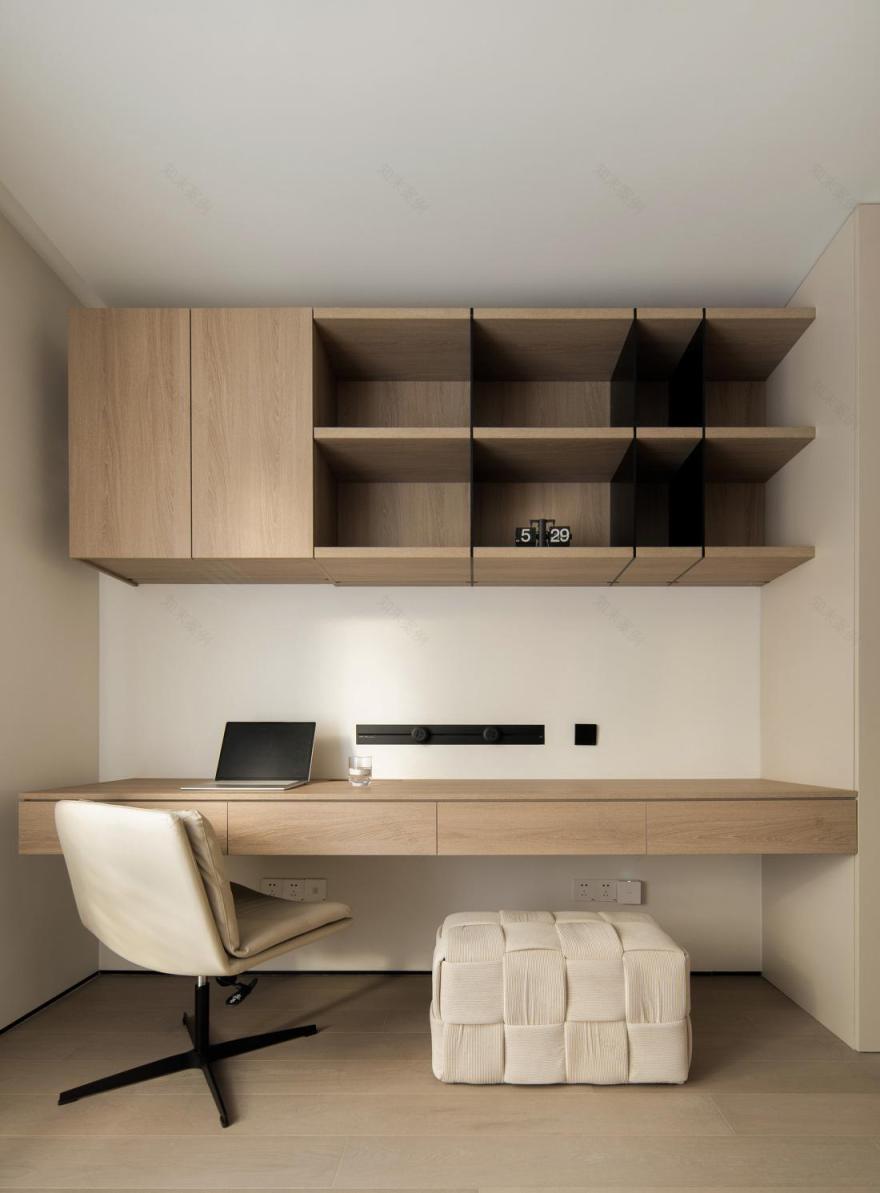 《Caramel》温暖简约,原木与白杏的邂逅-48