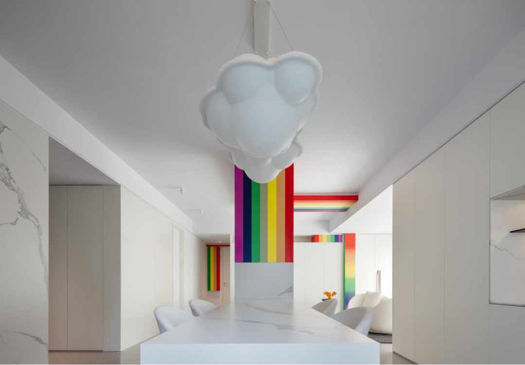 杭州私邸|在家中种下一道彩虹-15