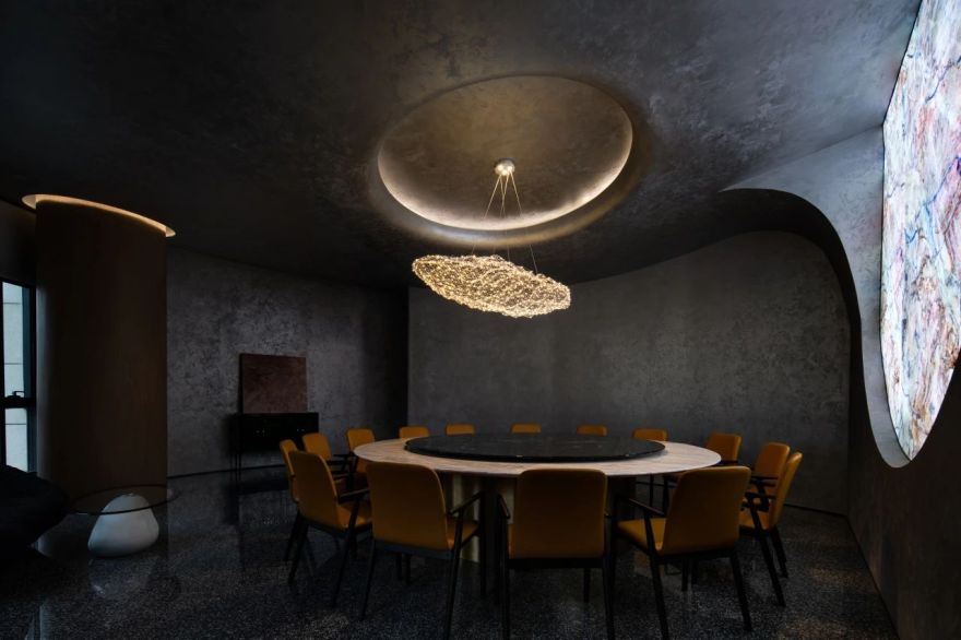 鹏 club · 山水庭院般的餐饮空间丨中国济南丨易昂设计-44