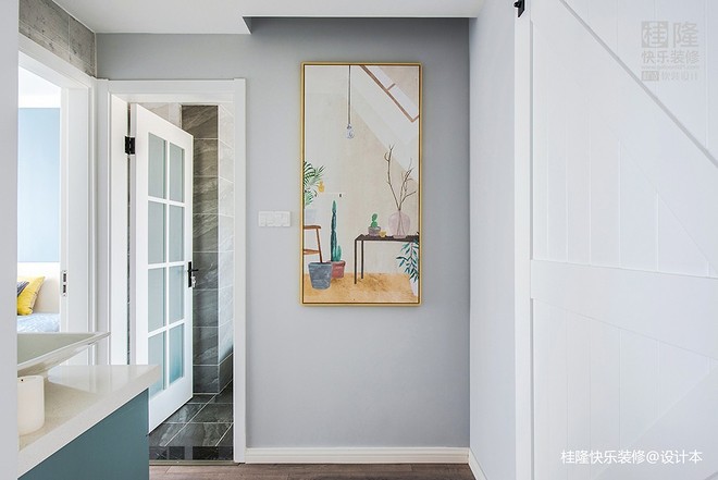 10万元二居90平米装修案例-14