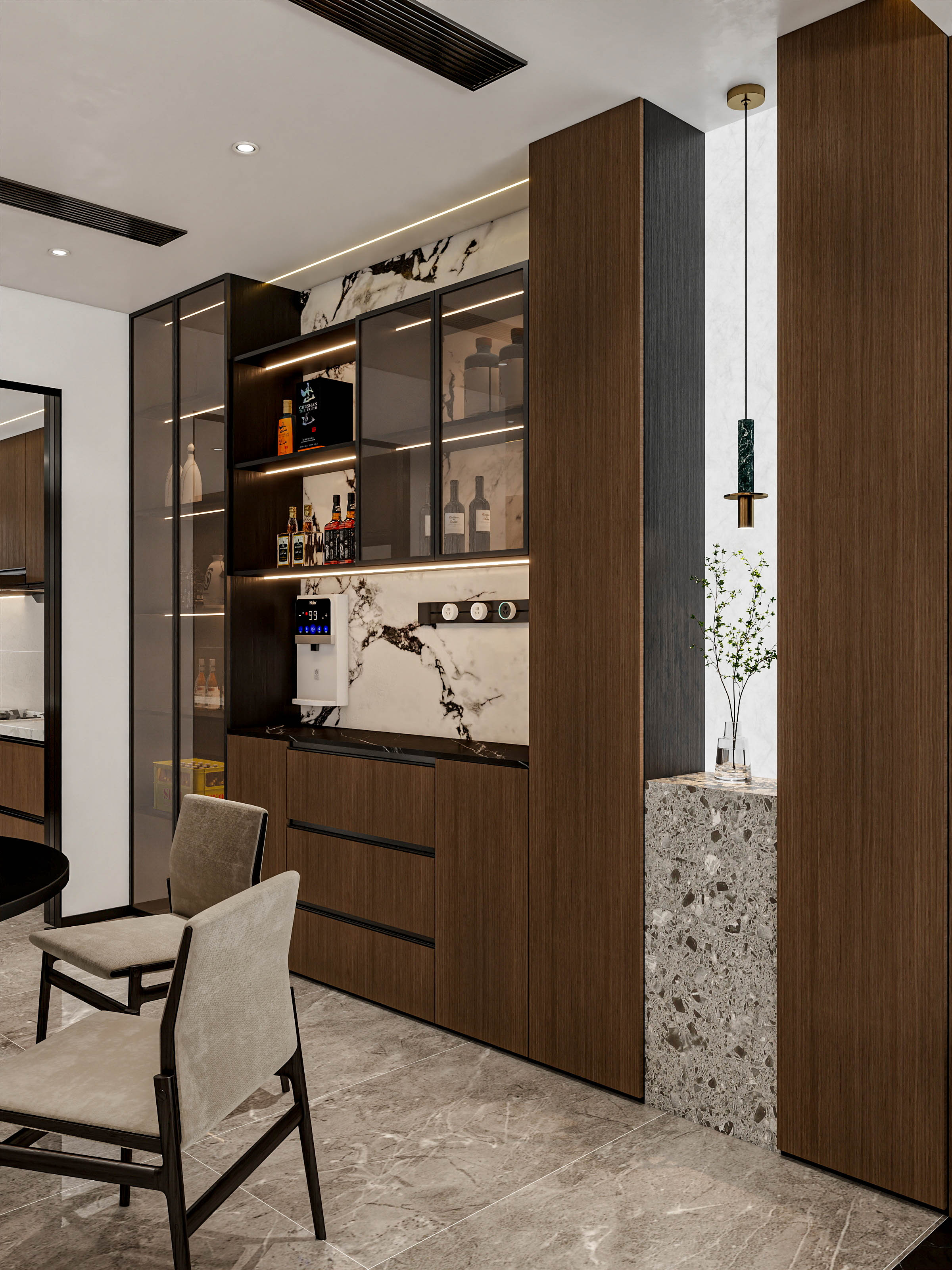 德商御府天骄西区，616平方意式极简别墅丨中国成都-16