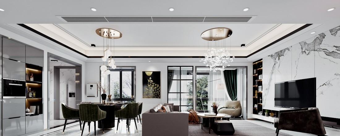 "明珠雅韵"现代简约家居设计-4