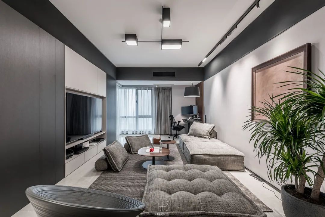 别漾陈设|穿梭于黑白灰之中的现代极简空间-49