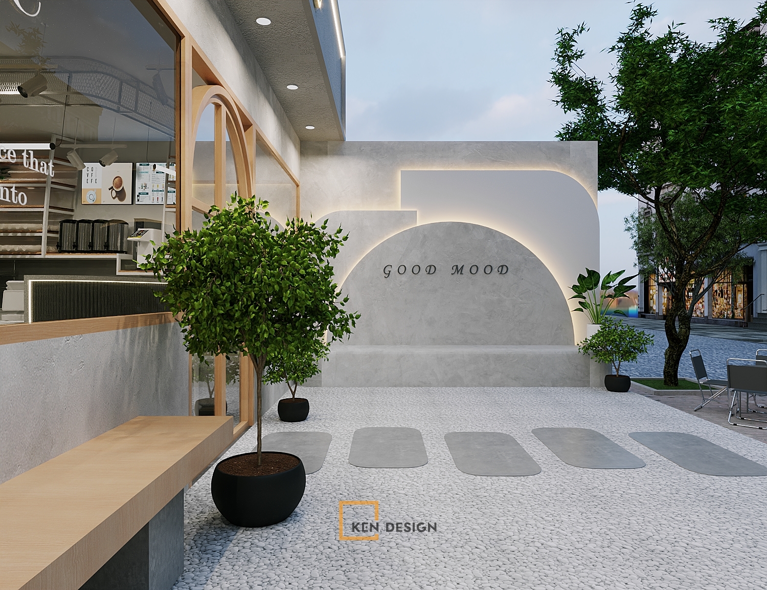 Dee·cafe北江咖啡店设计丨KenDesign-38