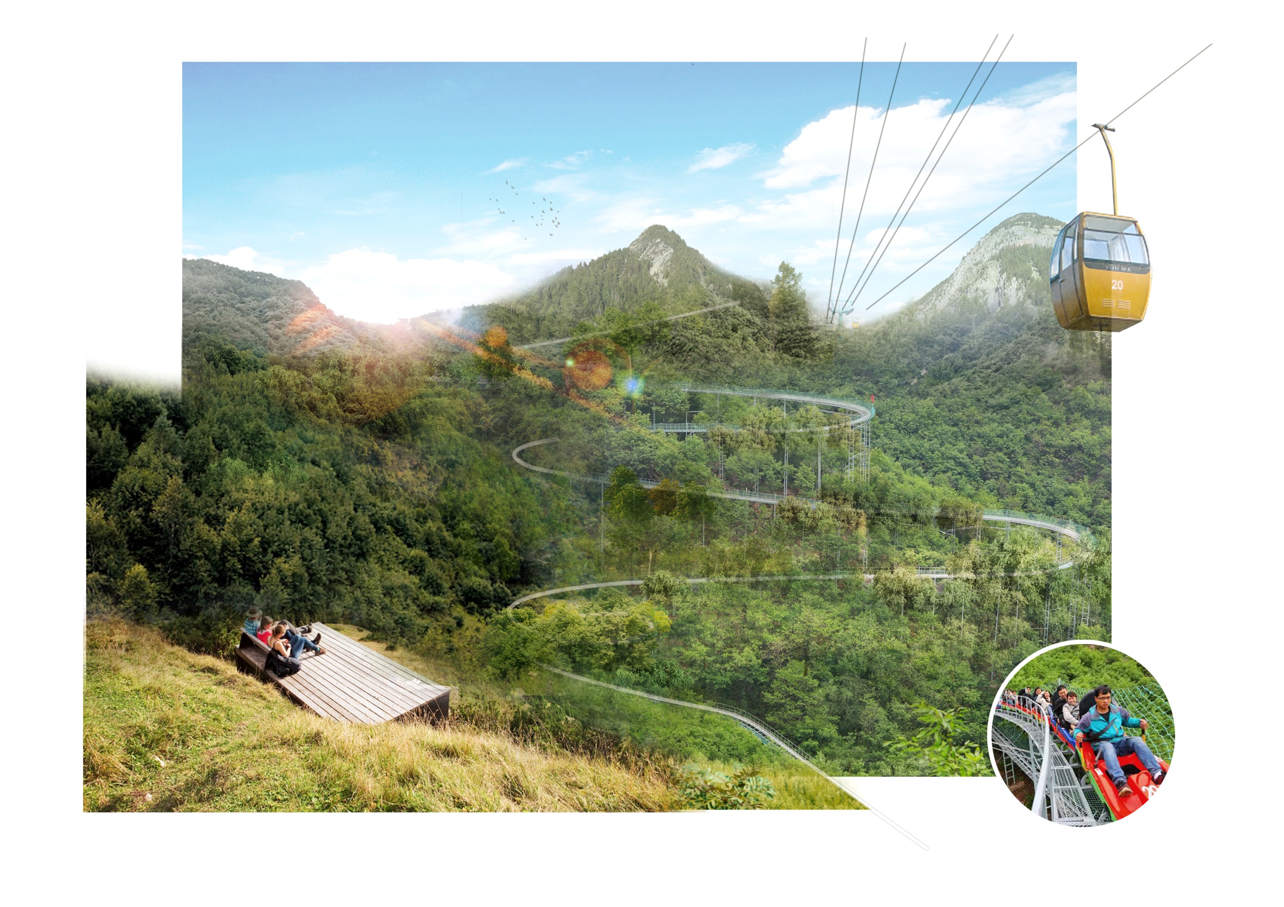 承德四季度假国际滑雪小镇景观总规划设计丨中国河北-70