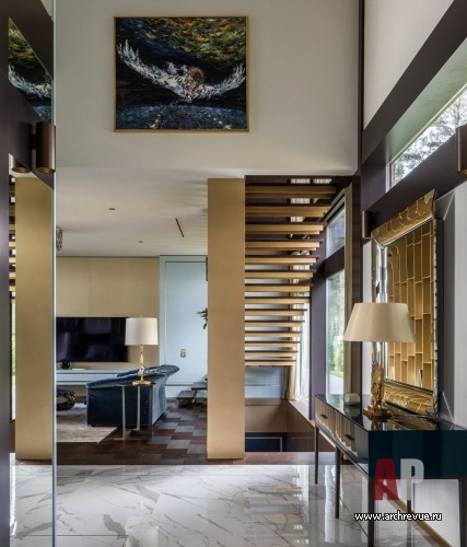 现代半木结构住宅（含室内,景观）丨俄罗斯圣彼得堡丨尤利娅·切尔库恩工作室-19