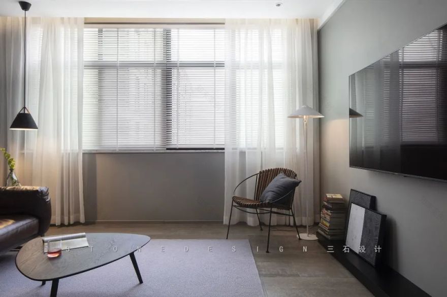 奶油色调的家丨中国台州丨三石设计工作室-55