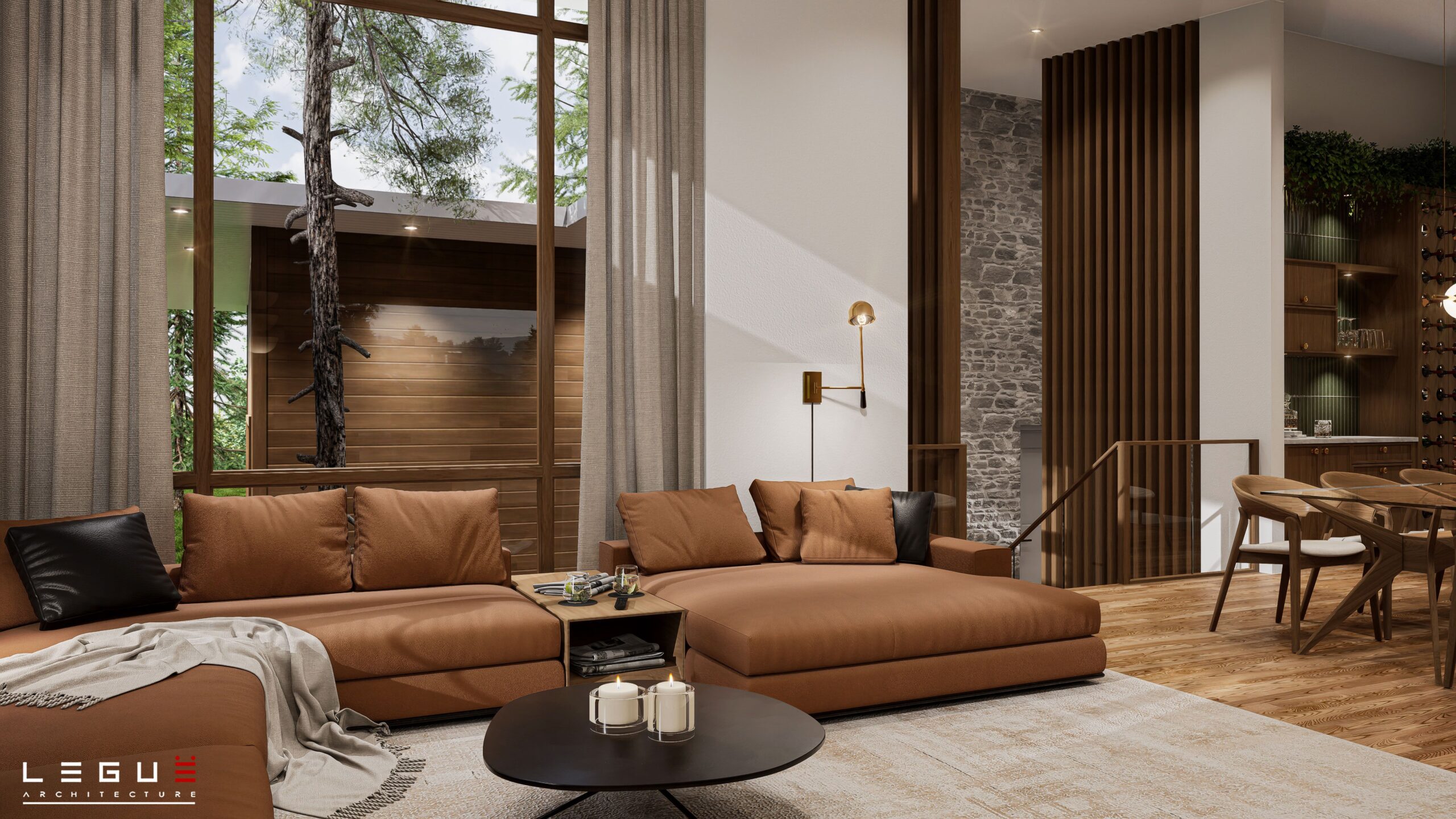 户型图 Ë·241 

注：Plan de maison常见意思是房屋平面图；户型图 ，这里Ë·241不太明确具体所指，按原文保留呈现 丨LEGUË architecture-45