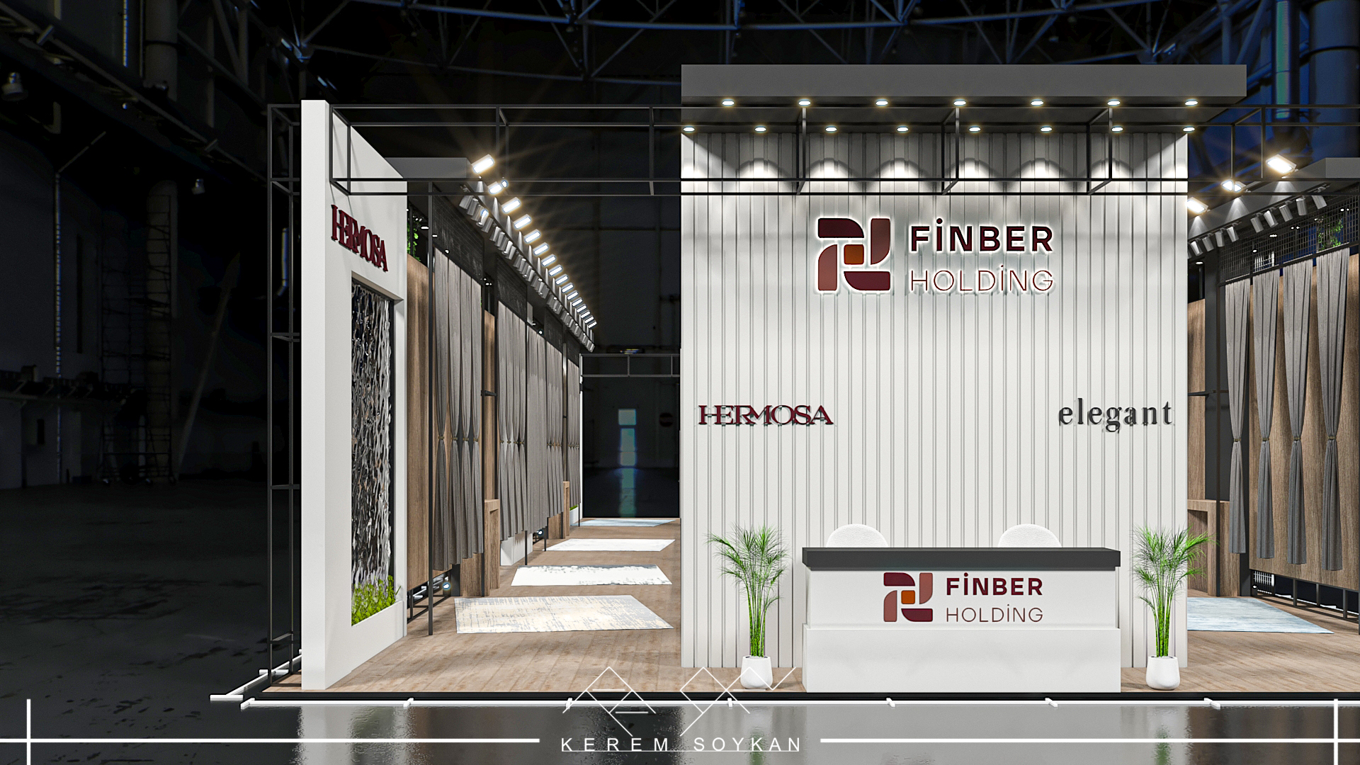 Finber Holding Exhibition Stand Design HOMETEX 2024-6