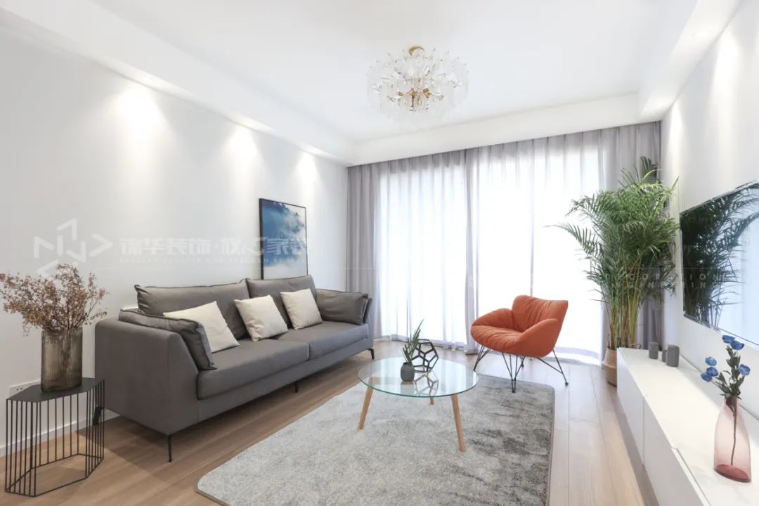 半岛印象 102m²北欧风丨锦华-23