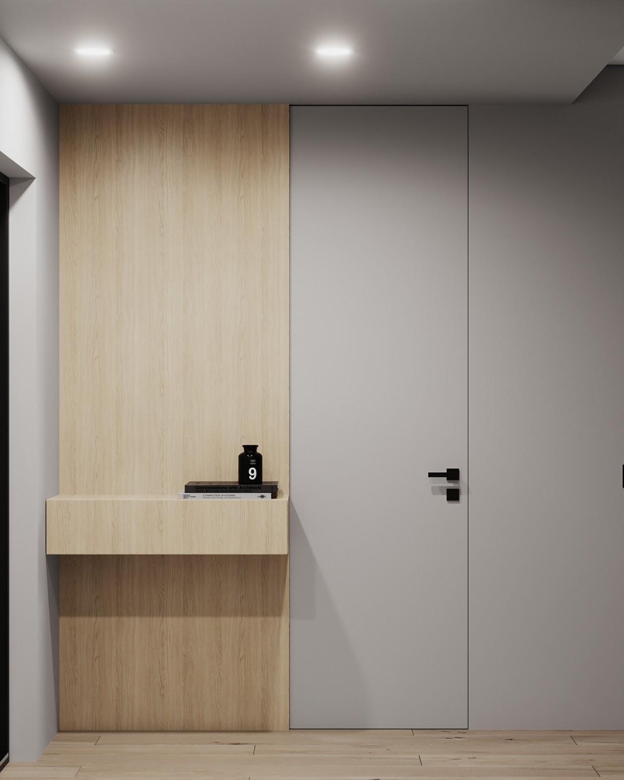 60㎡小空间设计 小而精致-1