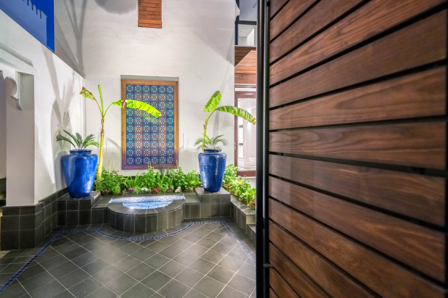 沙特阿拉伯现代住宅设计,融入伊斯兰文化元素-14