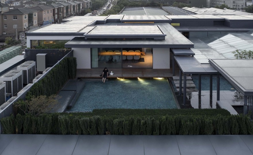 中国嘉兴工厂屋顶‘小雅院’(2020)(大相设计)设计-21