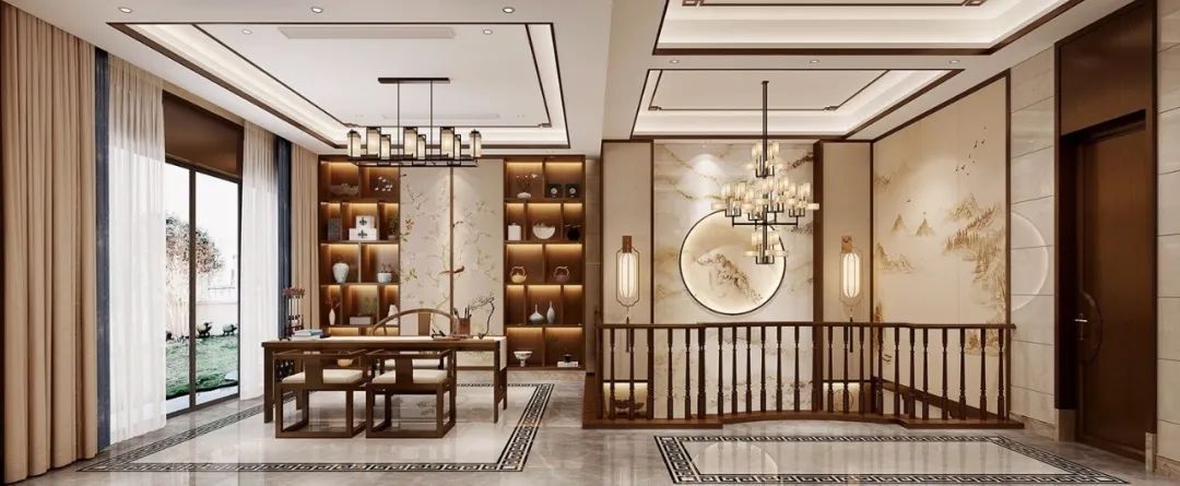 500㎡中式别墅，诠释品质生活-34