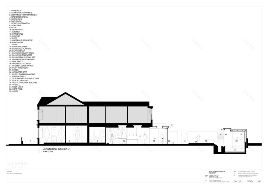 伦敦 80 平米住宅变身记——灵活空间与花园景观的完美融合-52