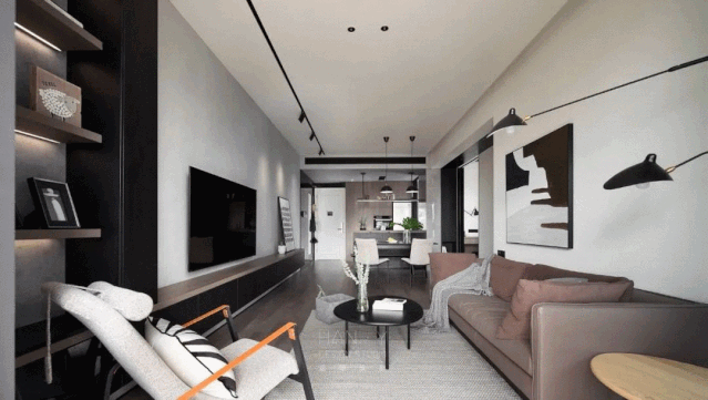 90 后建筑师小夫妻的现代风家居，中西厨分离打造高级生活-1