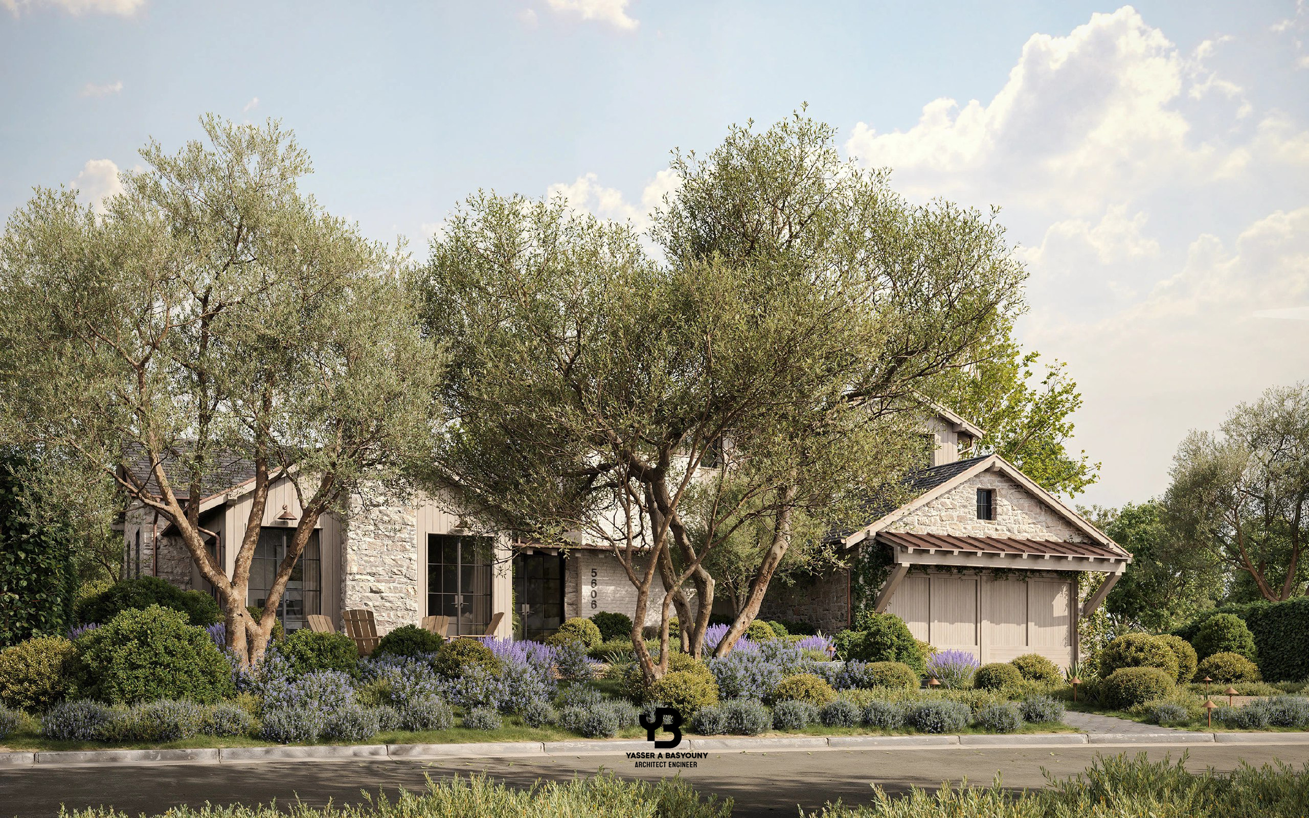 Modern Farmhouse villa-2