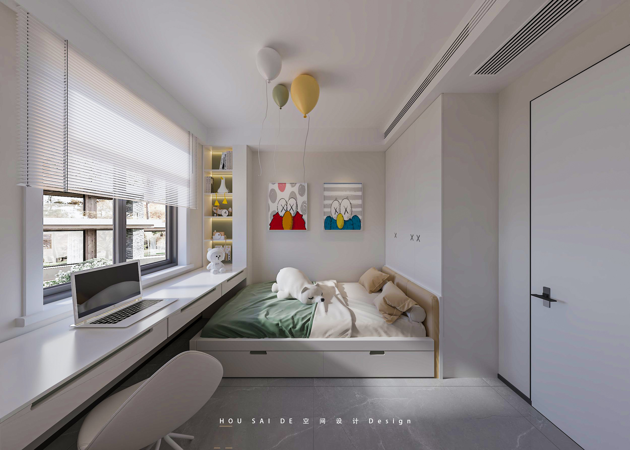 现代极简风格室内设计丨中国河北丨HSD 空间设计-15