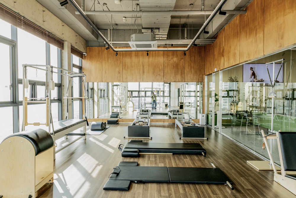 李氏设计 40 平高级健身房，时尚与功能兼具-7