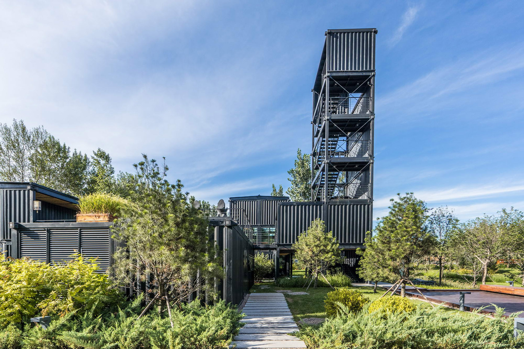 长城脚下饮马川-拾得大地幸福实践区的两栋别致建筑 / IAPA-5