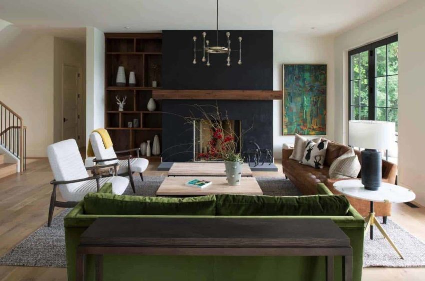 Dutch Colonial home with a modern twist built by Nor Son on the edges of Lake Minnetonka 荷兰殖民地的家，在明尼通卡湖的边缘，有一个现代的扭曲，由NOR儿子建造。-18