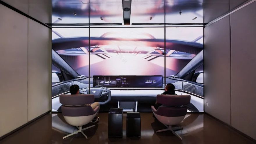 集度 ROBOVERSE 三里屯体验中心丨集度和 Gensler-18