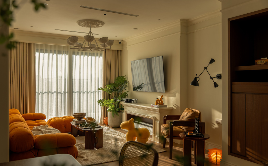 轻中古风刚需房设计-9