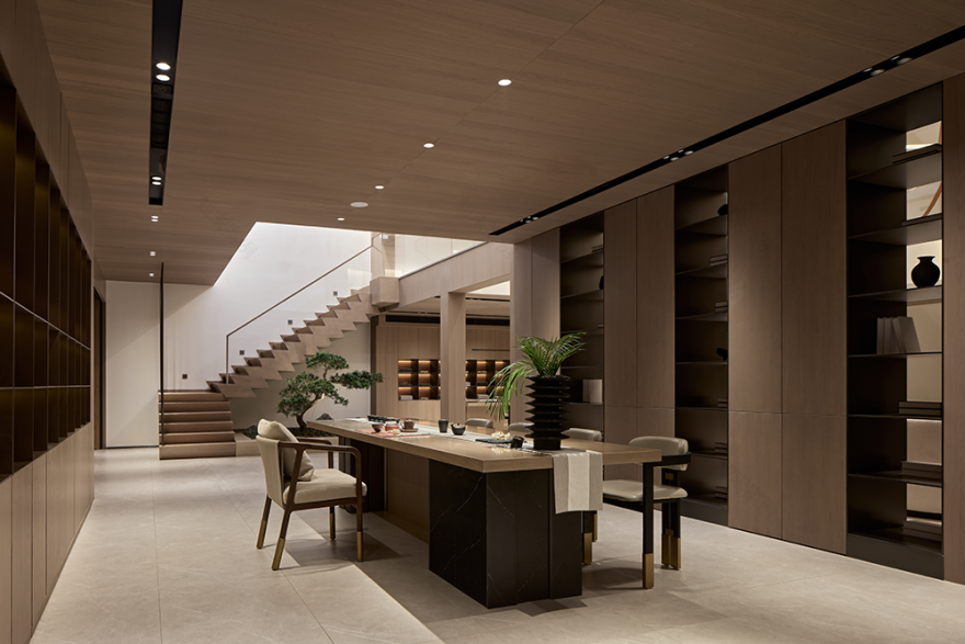 尚层大作:案例分享——1100㎡墅境私邸:漫行雅奢之境,淬炼空间的诗意哲学-18