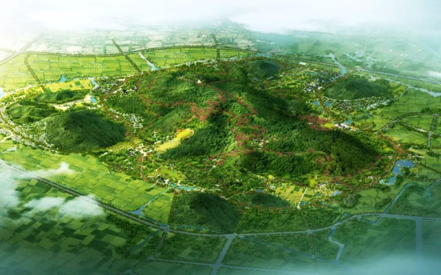 【一线写真】超山之上裁剪匠心,中建八局建设者重塑“观梅金名片”-17