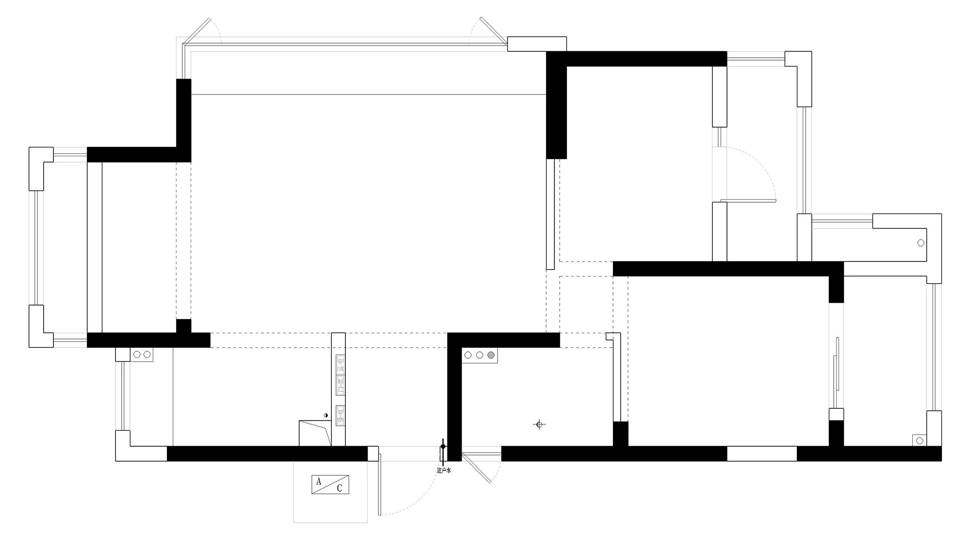 留白住宅丨中国杭州丨尔景空间设计-31