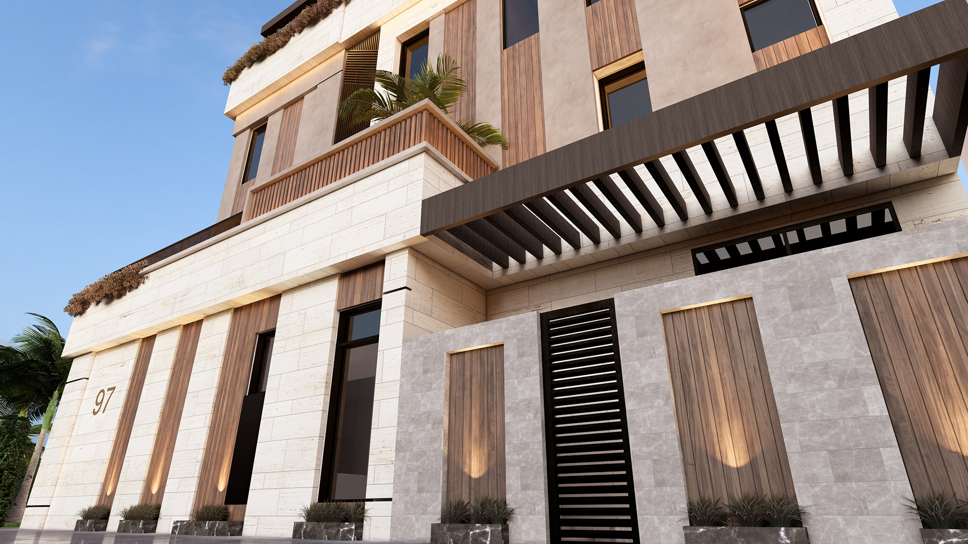 科威特现代当代别墅-2