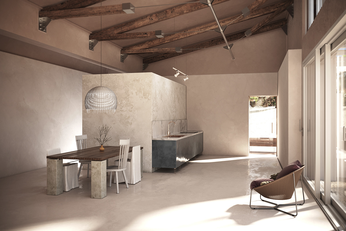 地中海风情海景别墅设计-5