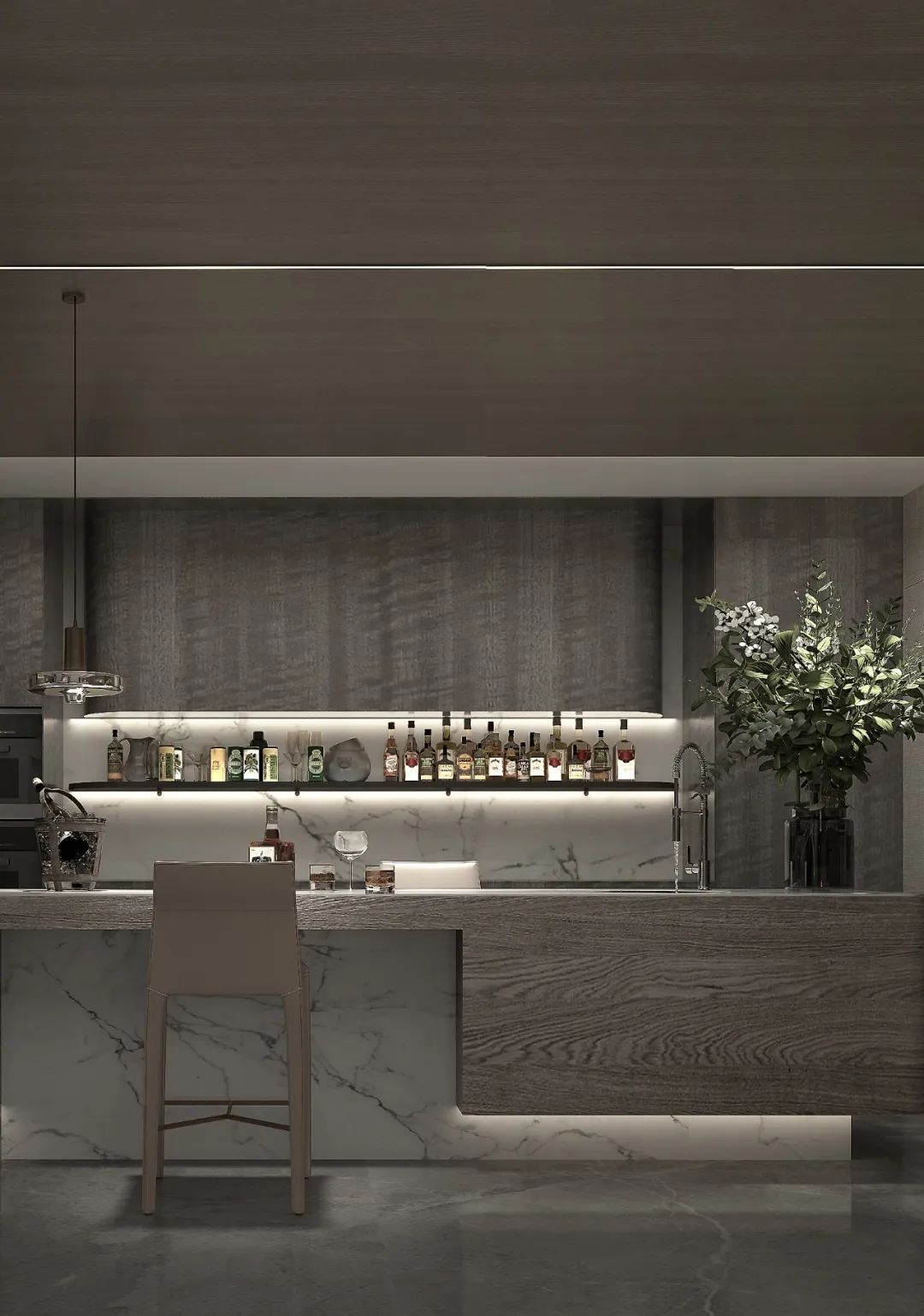 「喜宅」丨中国苏州丨PXD·龎喜设计-136