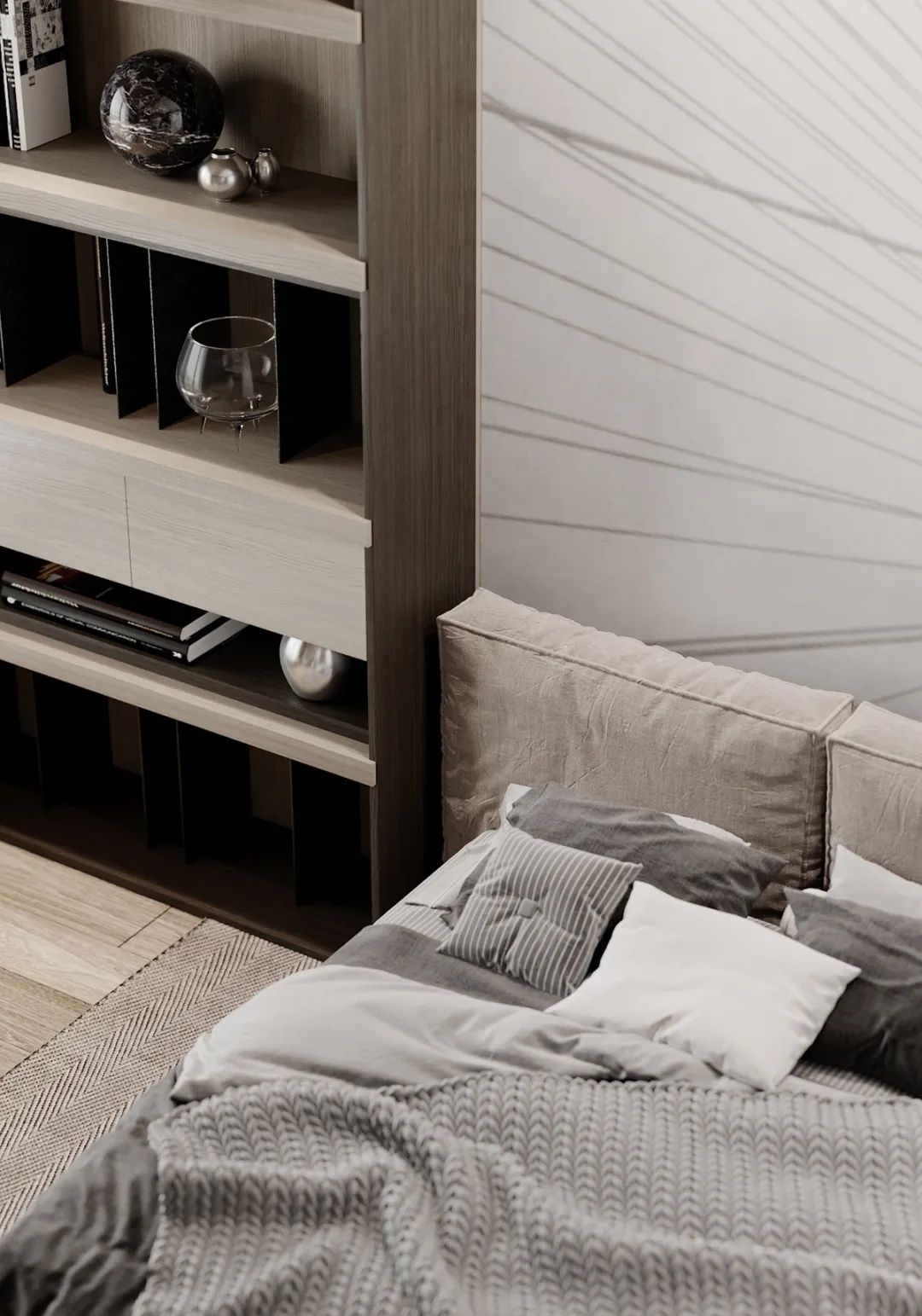 高级灰金属风格住宅丨俄罗斯丨俄罗斯圣彼得堡设计师 Gavriil Verbitsky-68