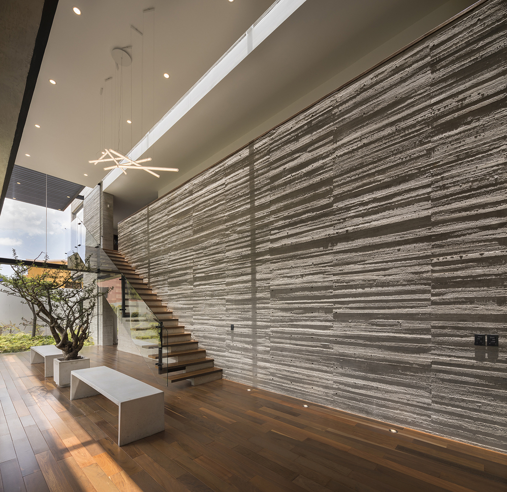 墨西哥 Casa Puebla 现代住宅 | 融入自然的室内生活-25