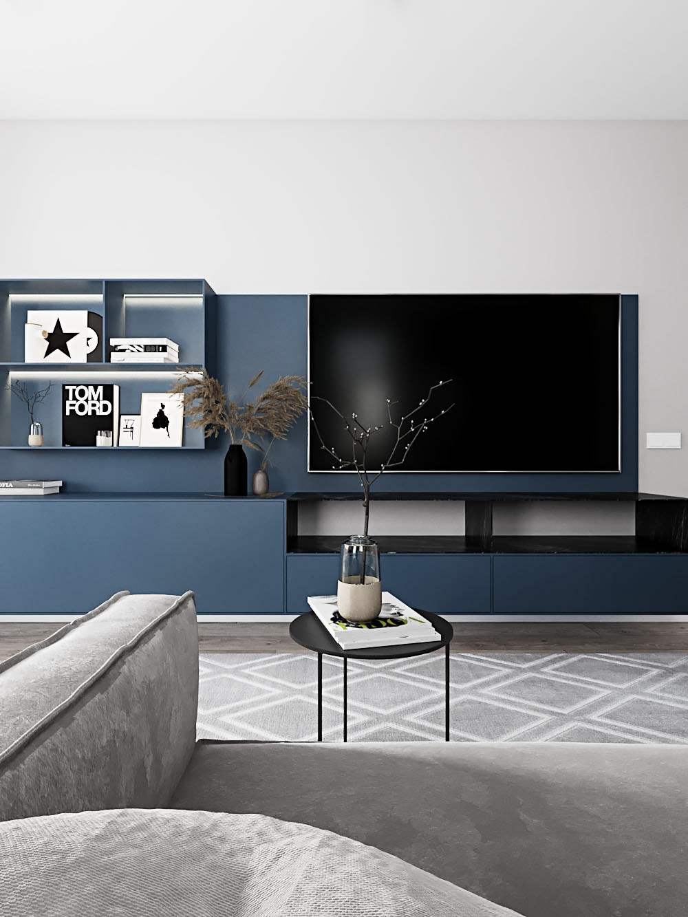 乌克兰 现代简约风公寓设计-0