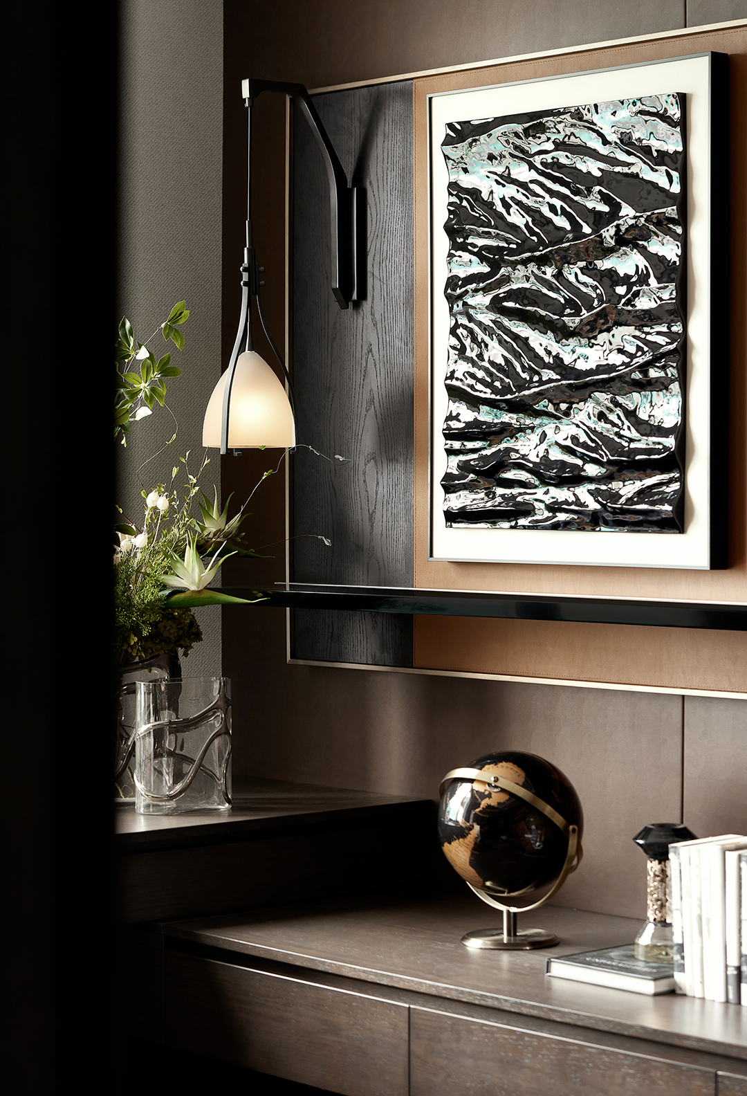 青岛半山云境 185㎡样板间丨中国青岛丨深圳共向设计,矩阵纵横-2