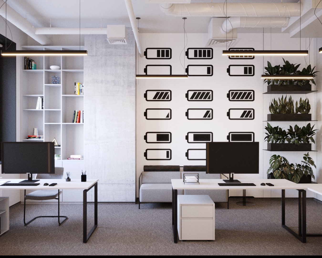 Дизайн проєкт офісу, вул. Короленківська 4 БЦ Gradient-14