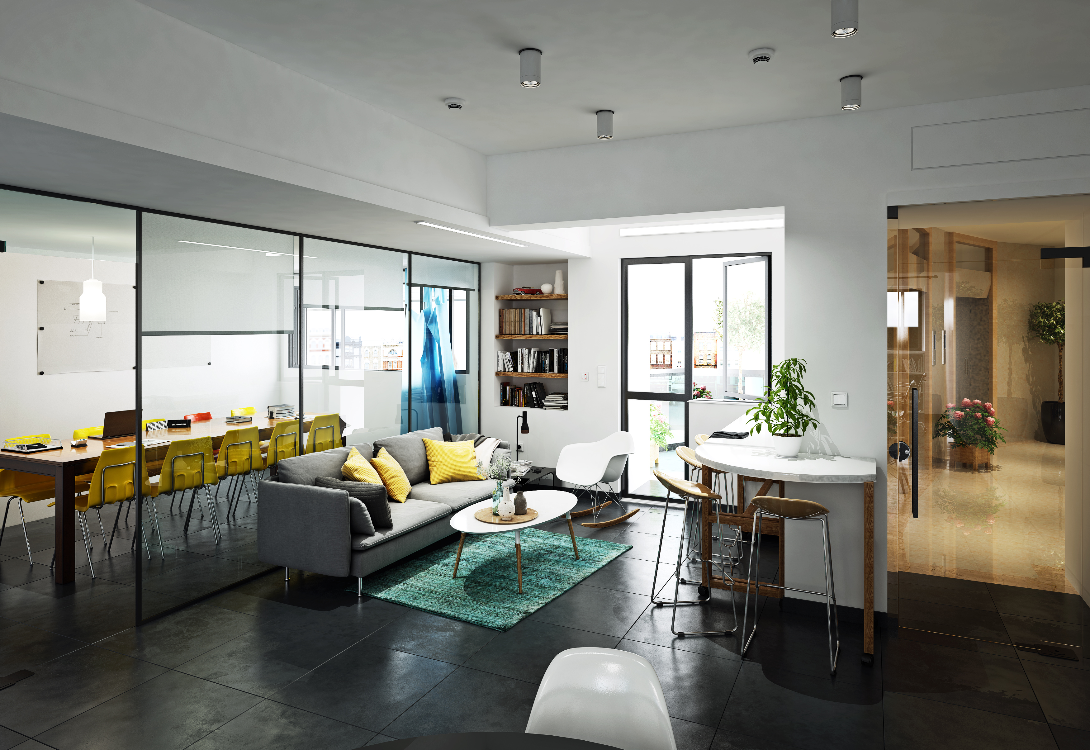 简约工作室设计，专业与舒适并存-2