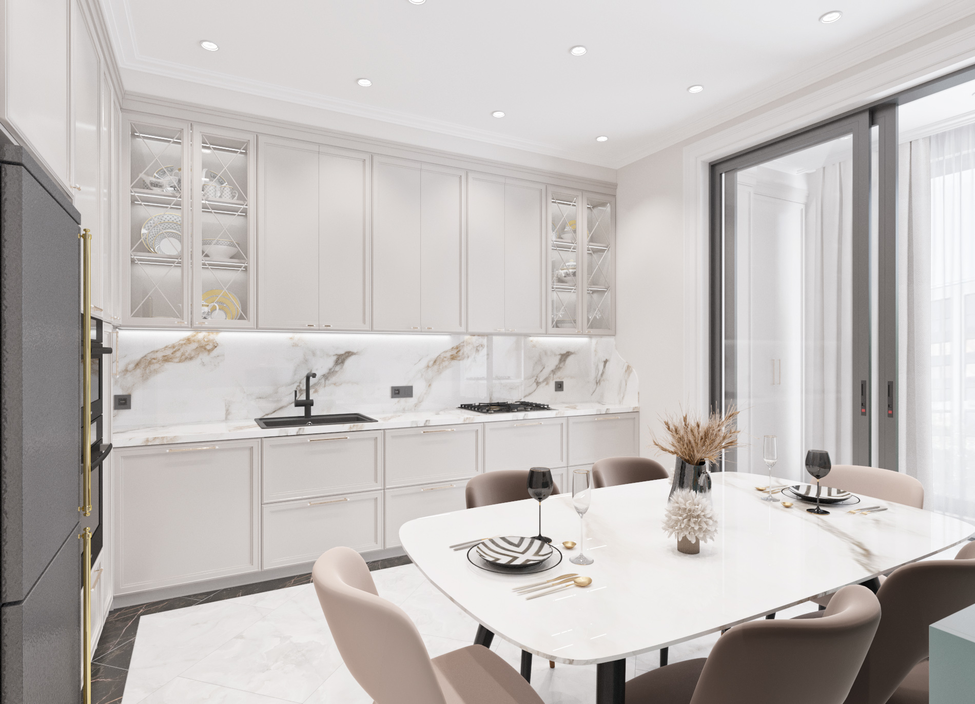 Design project of an apartment 150m2 SEOUL RIVERSIDE.-11