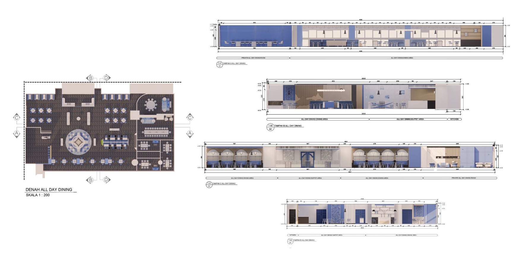Novotel 酒店全日餐厅设计丨印度尼西亚雅加达-13