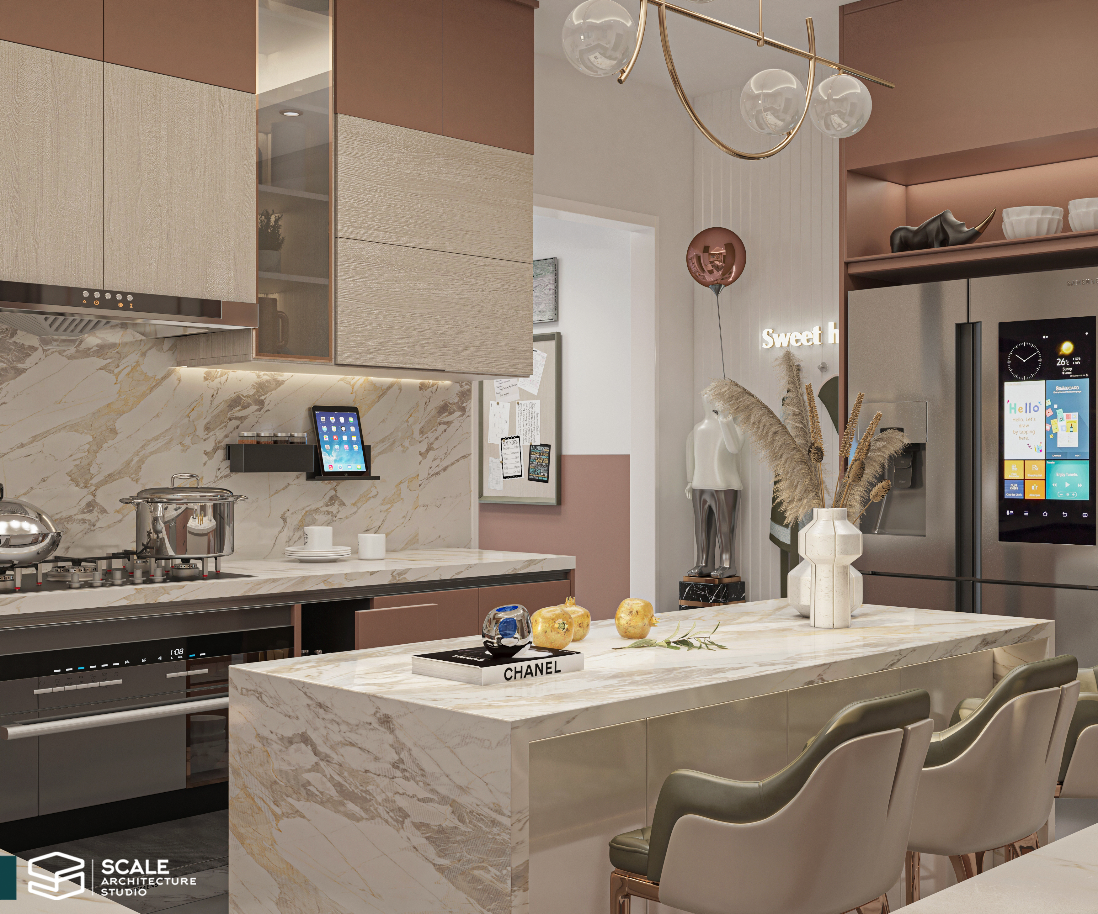 厨房与洗衣房设计丨埃及丨Scale Studio-10