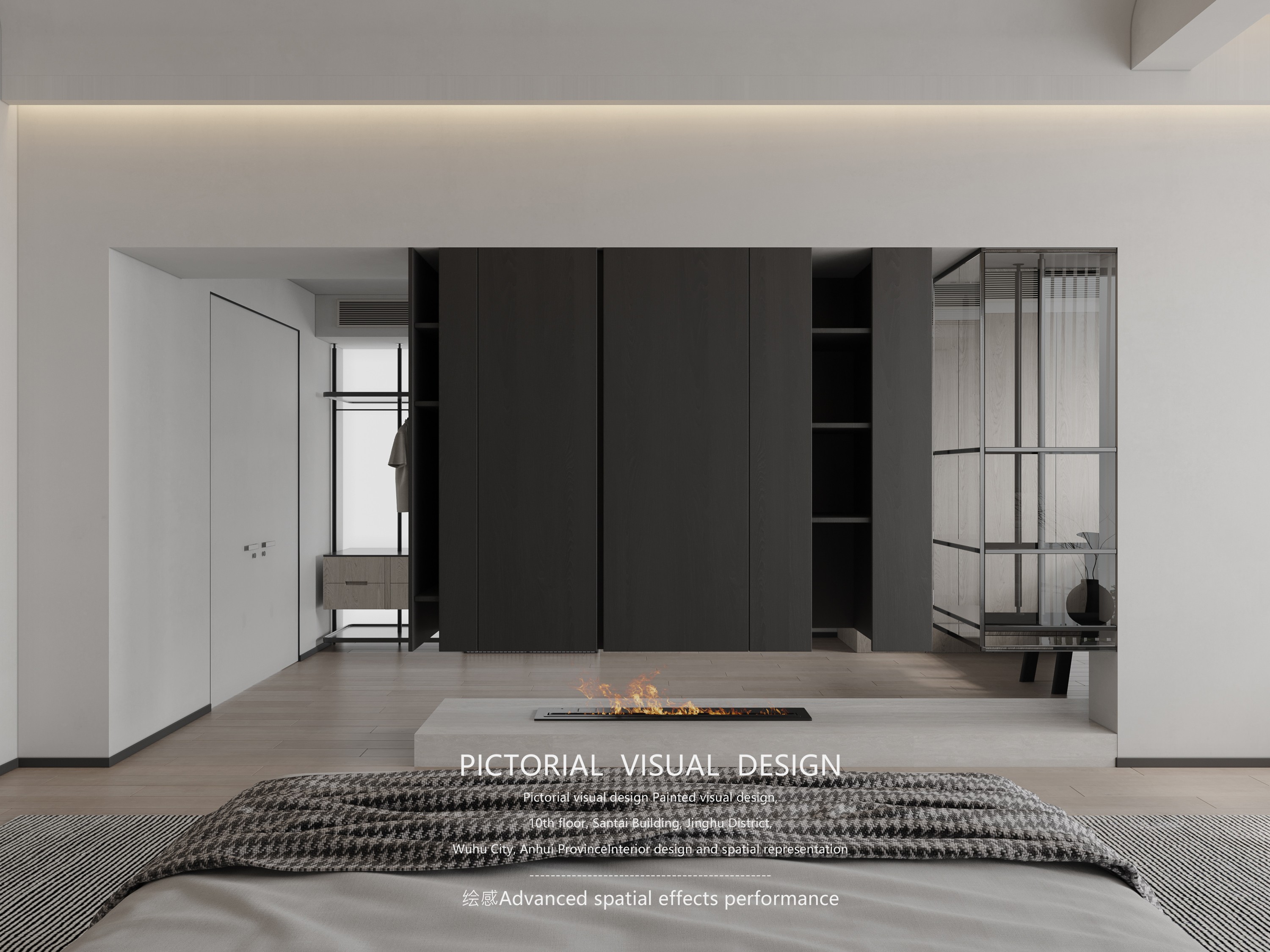 极简色调休息区设计案例丨绘感设计-8