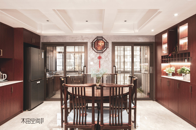 衡云府 140 平新中式风格设计-15