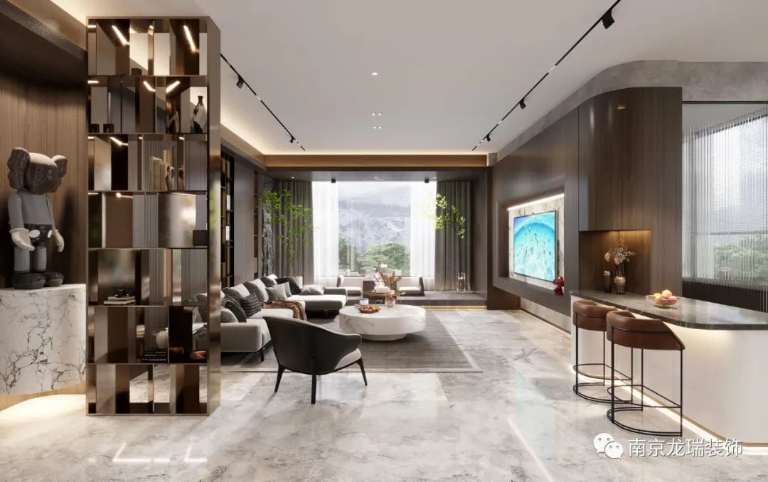 长发诸公别墅 · 简约轻奢之美丨南京龙瑞装饰设计工程有限公司-28