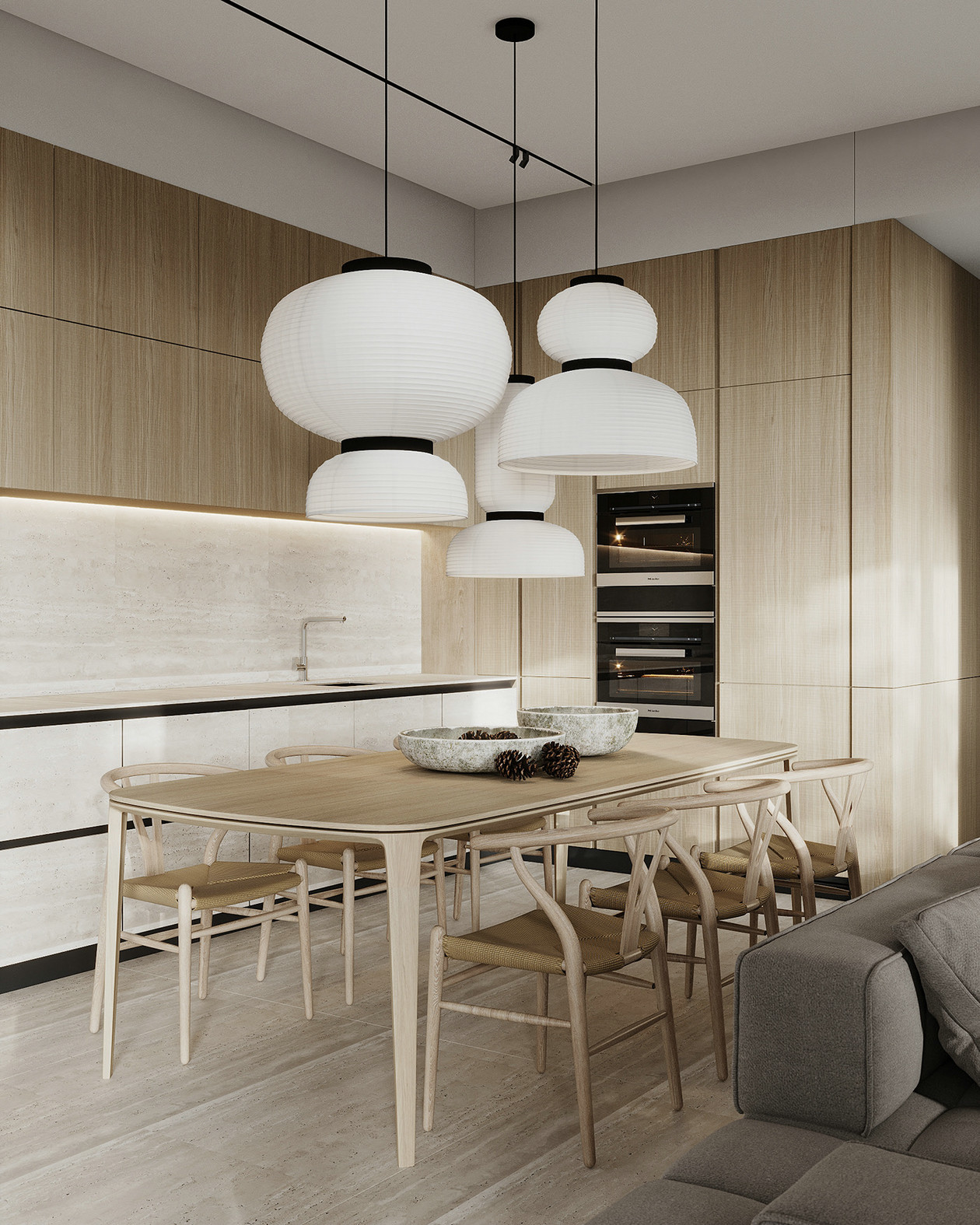 原木风小空间公寓设计-5