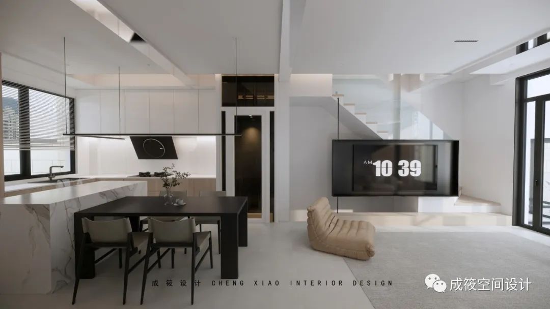 上海 200 平别墅极简设计丨中国上海丨成筱设计-16