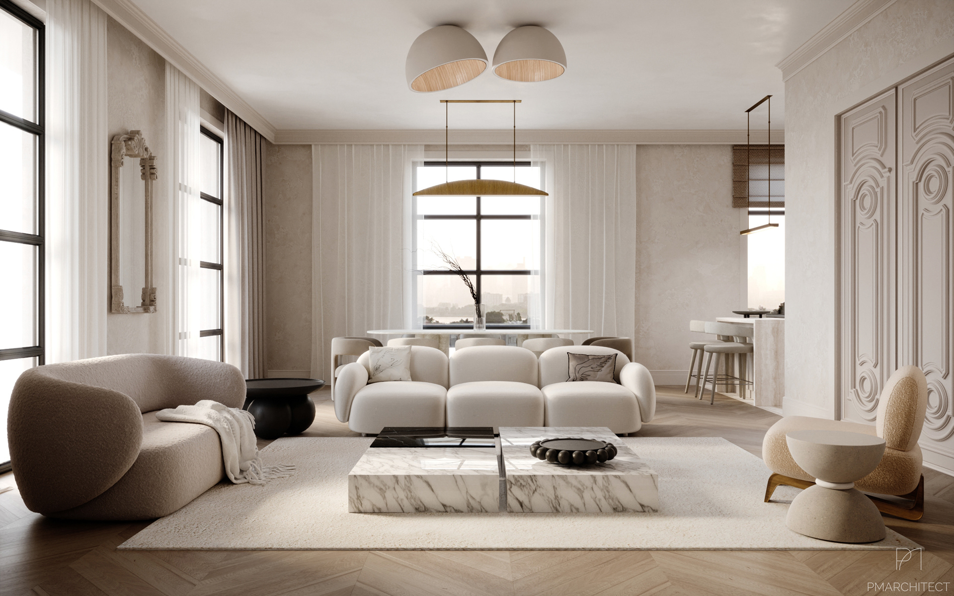 细腻温润的115平奥地利公寓设计！-1