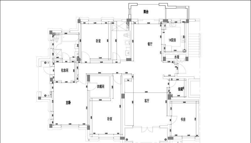 济南海尔绿城玫瑰园“云彩”居住空间设计-27
