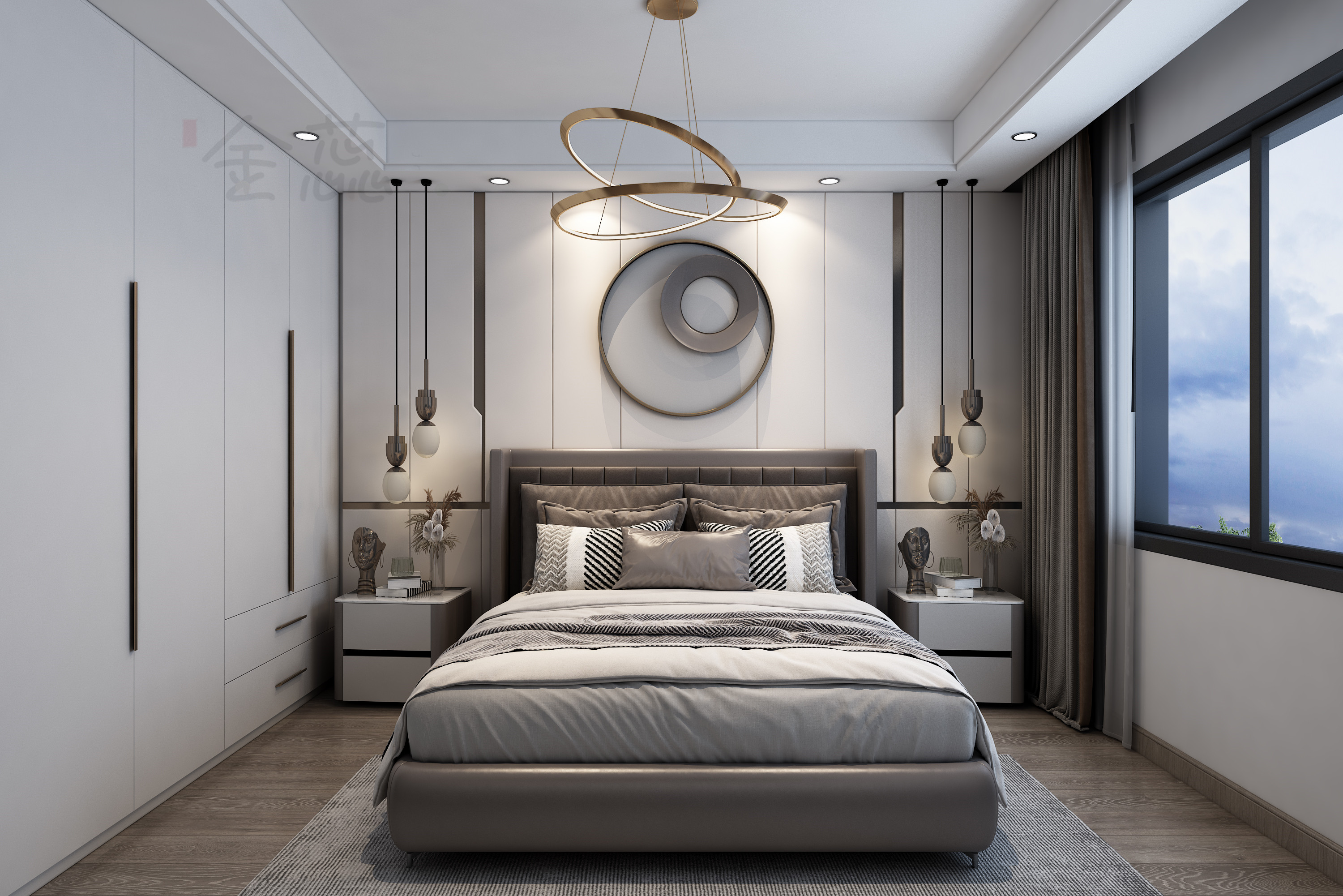 现代温暖向阳住宅设计-5